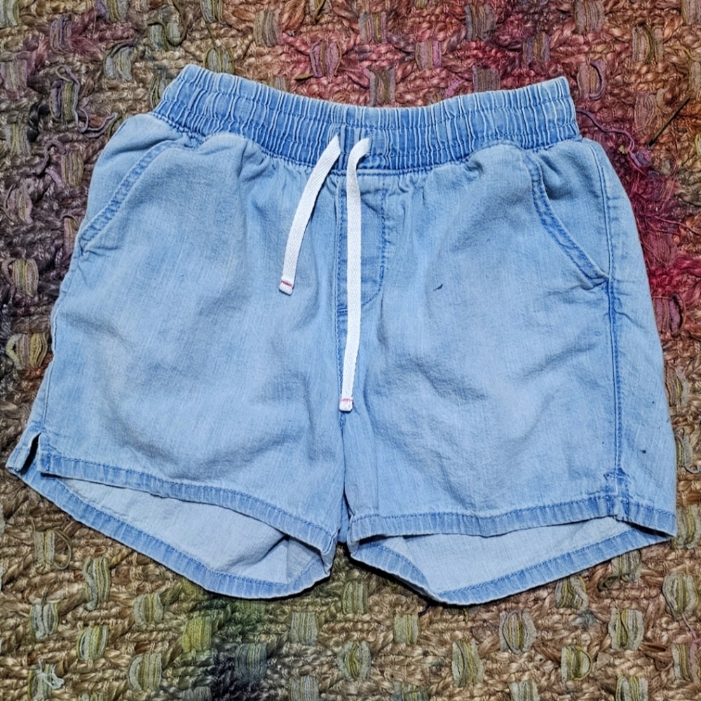 Cat & Jack Light Blue Jean Shorts XL